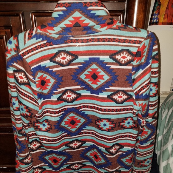 Aztec Print Sweater - Picture 2 of 3